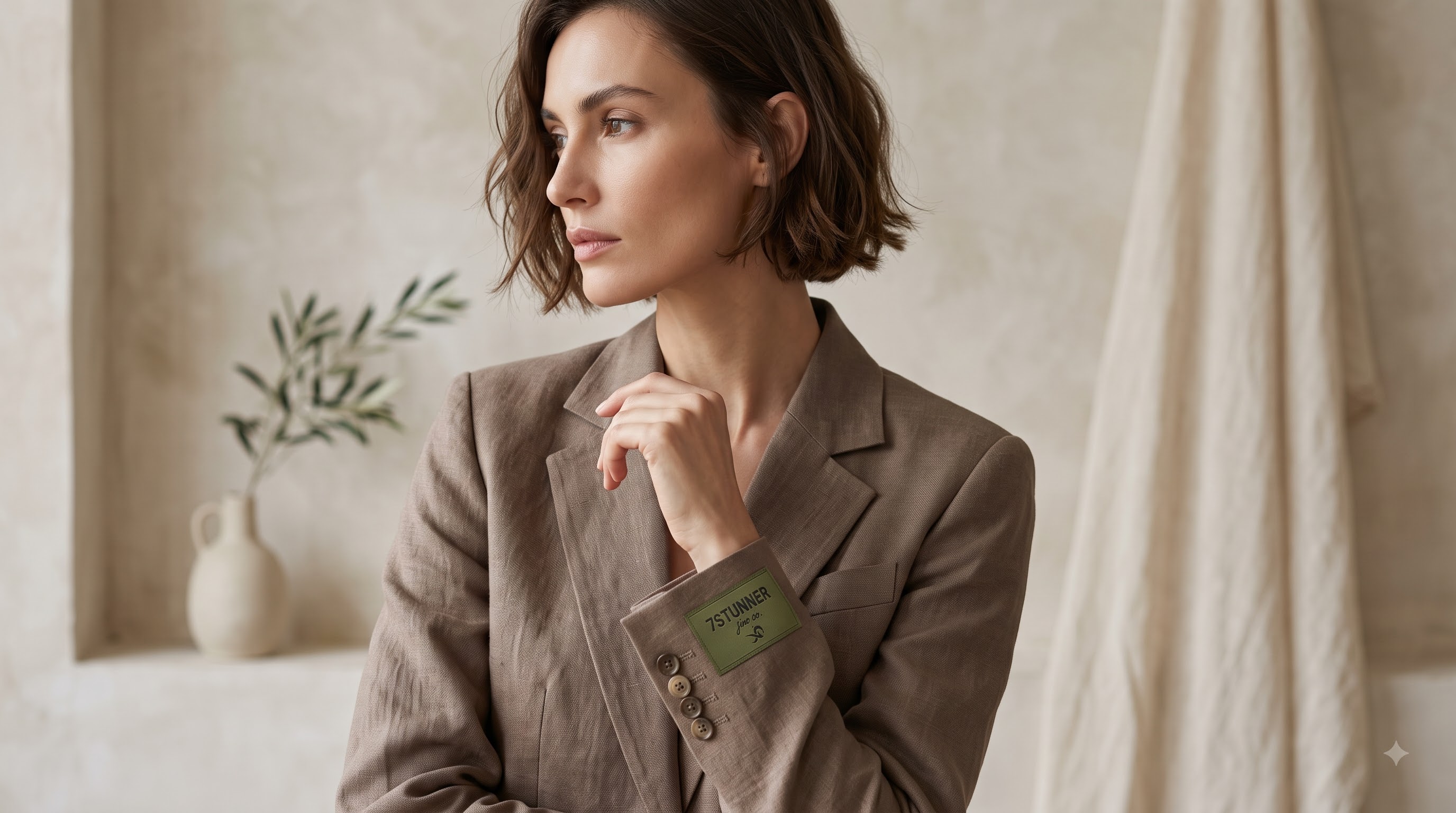 Designer apparel with bespoke branding details