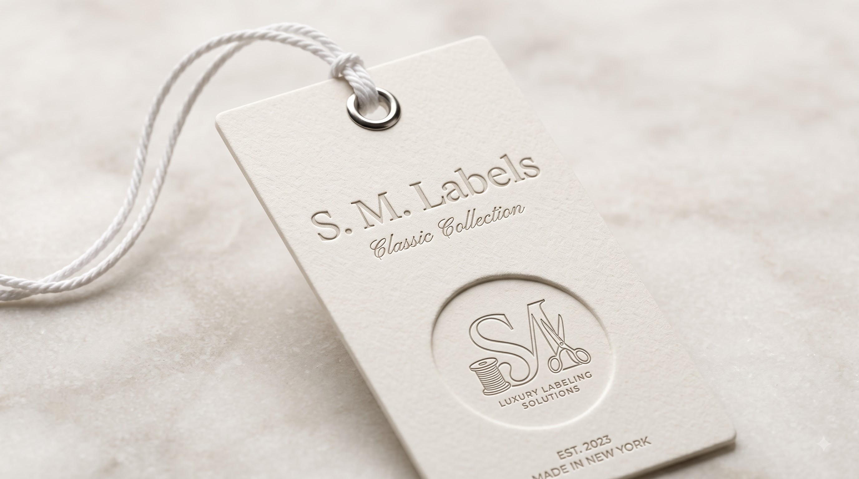 Eco-friendly kraft paper clothing tags